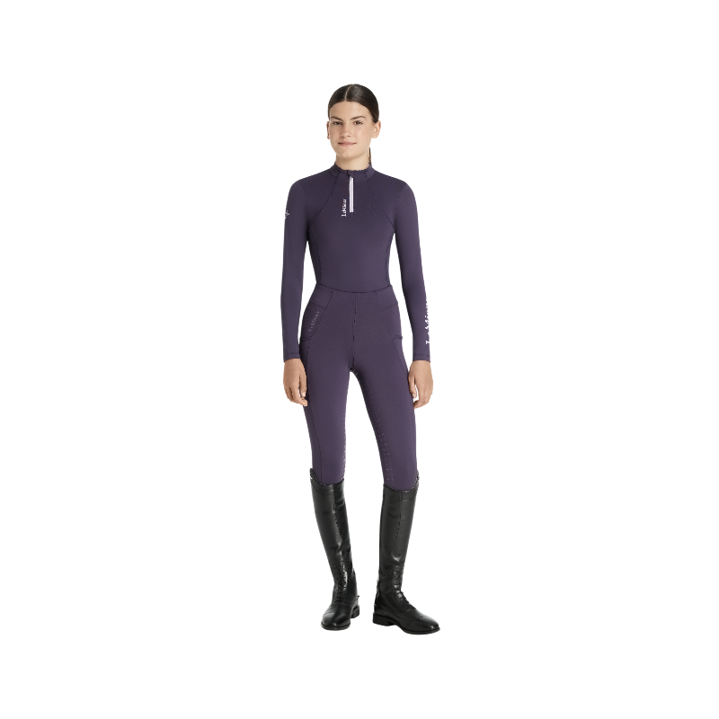 Lemieux - Baselayer manches longues enfant Classique Young Rider juniper