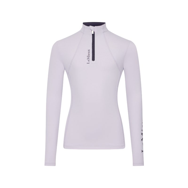 Lemieux - Baselayer manches longues enfant Classique Young Rider lilac