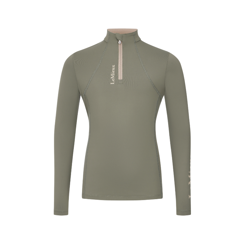 Lemieux - Baselayer manches longues enfant Classique Young Rider rosemary