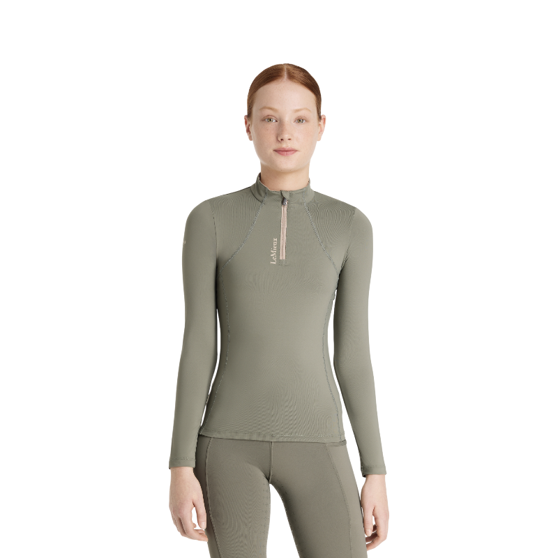 Lemieux - Baselayer manches longues enfant Classique Young Rider rosemary