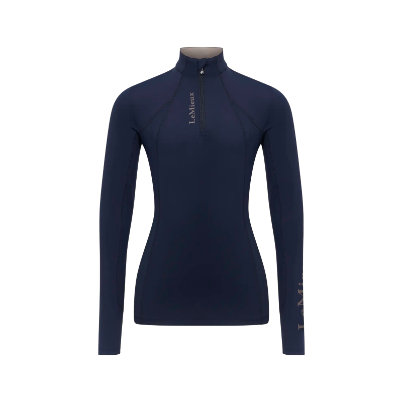 Lemieux - Baselayer manches longues enfant Junior Young Rider Classique marine