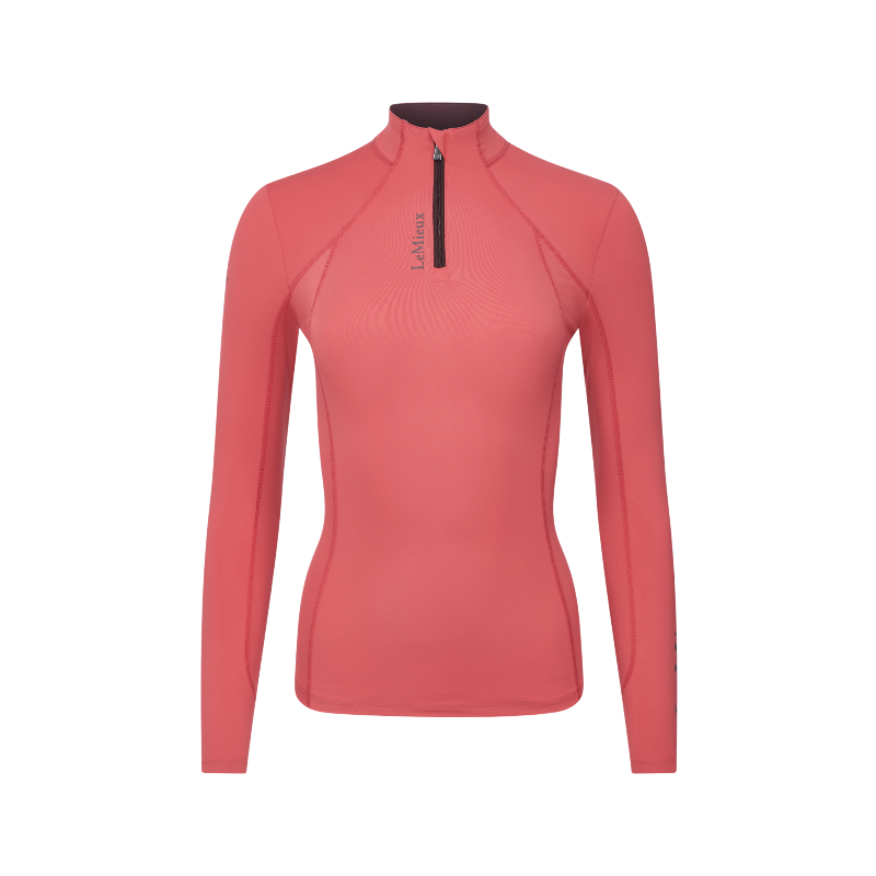 Lemieux - Baselayer manches longues femme Classique cranberry