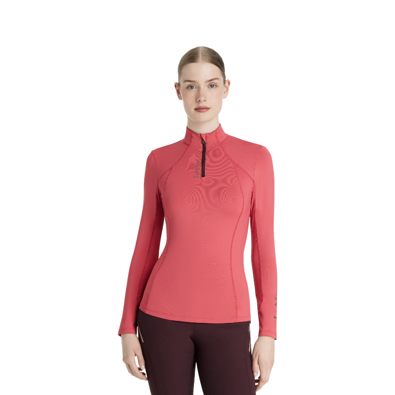 Lemieux - Baselayer manches longues femme Classique cranberry