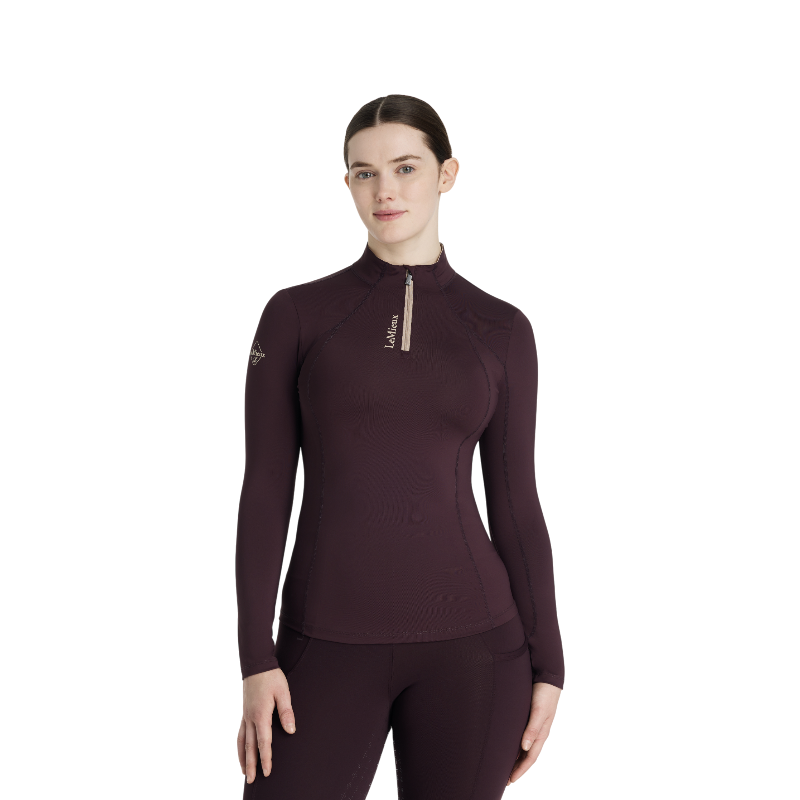 Lemieux - Baselayer manches longues femme Classique damson