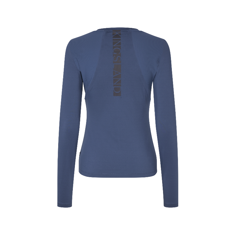 Kingsland - Baselayer manches longues femme KLMandy blue sargasso sea | - Ohlala