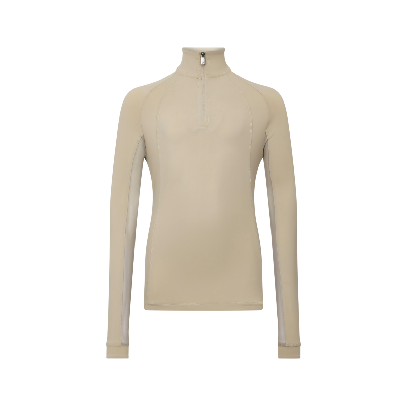 Lemieux - Baselayer manches longues fille Young Rider Hope Almond