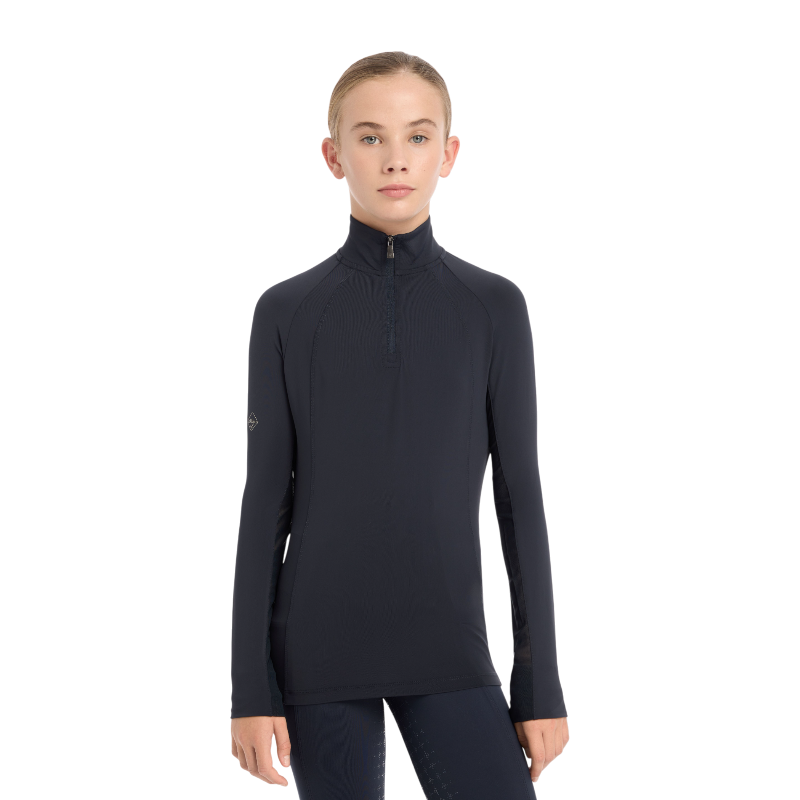 Lemieux - Baselayer manches longues fille Young Rider Hope marine