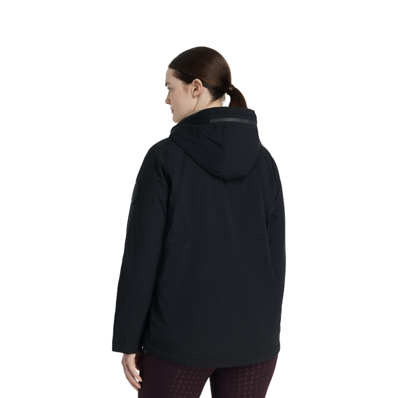 Lemieux - Blouson imperméable demi-zippé femme Phoebe noir