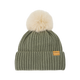 Lemieux - Bonnet femme côtelé Clara rosemary | - Ohlala