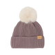 Lemieux - Bonnet femme côtelé Clara walnut | - Ohlala