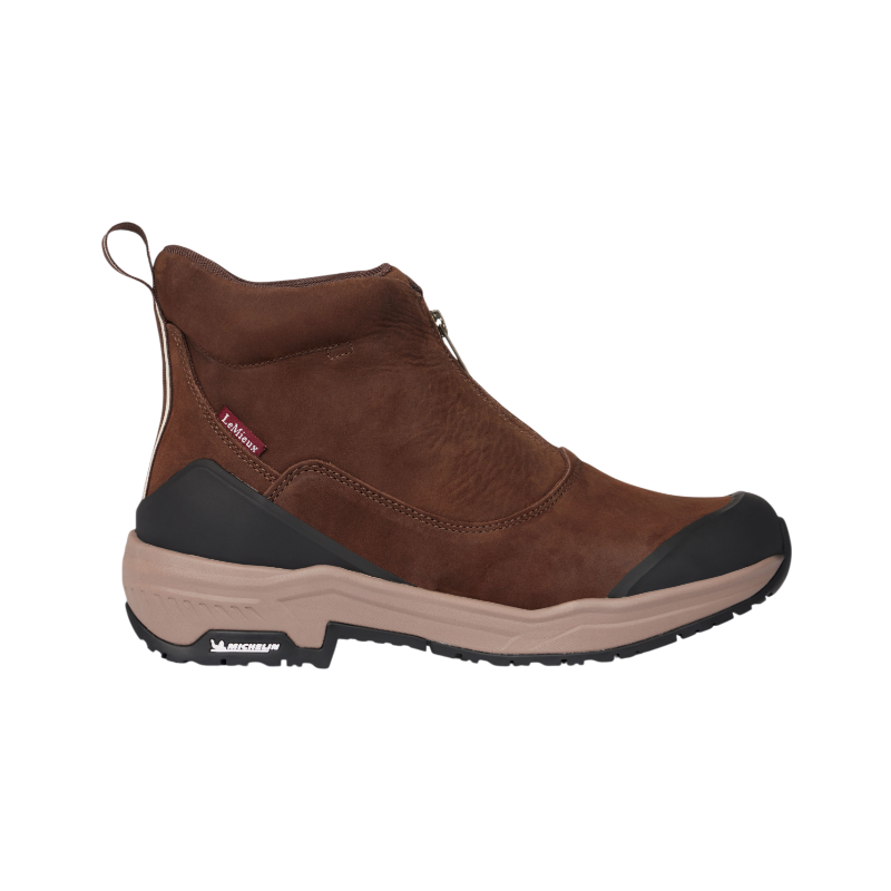 Lemieux - Bottines Trex imperméables à fermeture éclair marron | - Ohlala