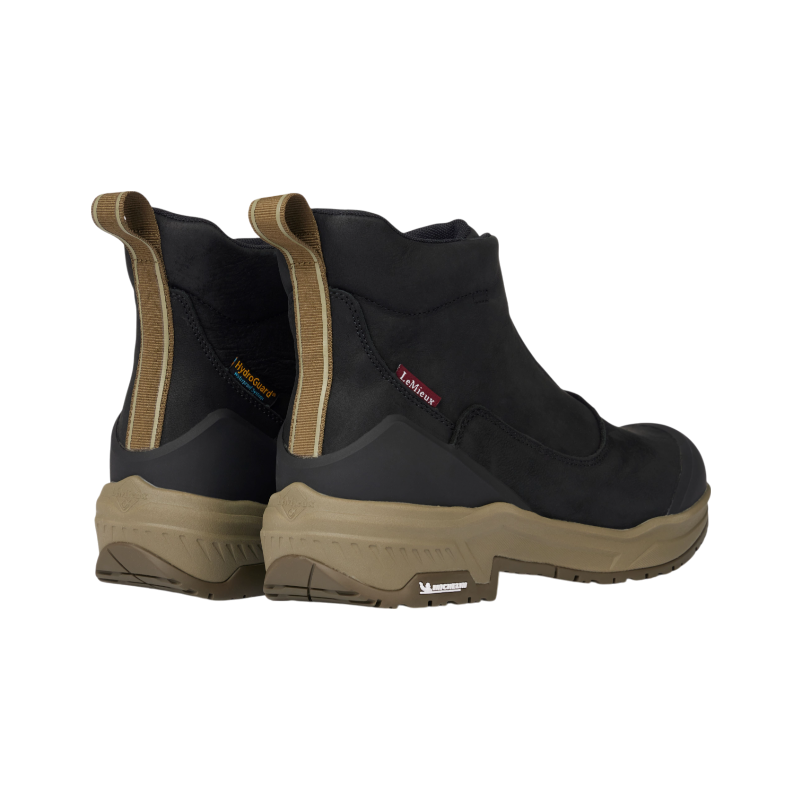 Lemieux - Bottines Trex imperméables à fermeture éclair noir | - Ohlala