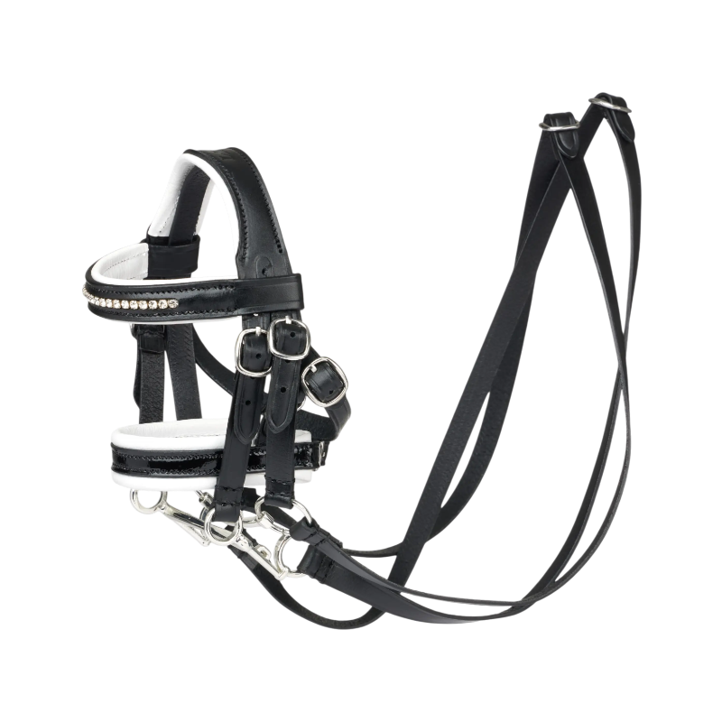 Lemieux - Bride pour Toy Pony noir