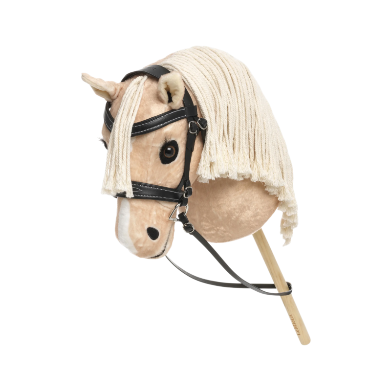 Lemieux - Bridon de compétition pour Hobby Horse noir | - Ohlala