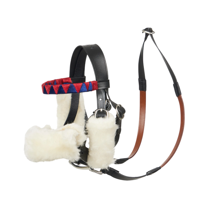 Lemieux - Bridon de course pour Toy Pony noir