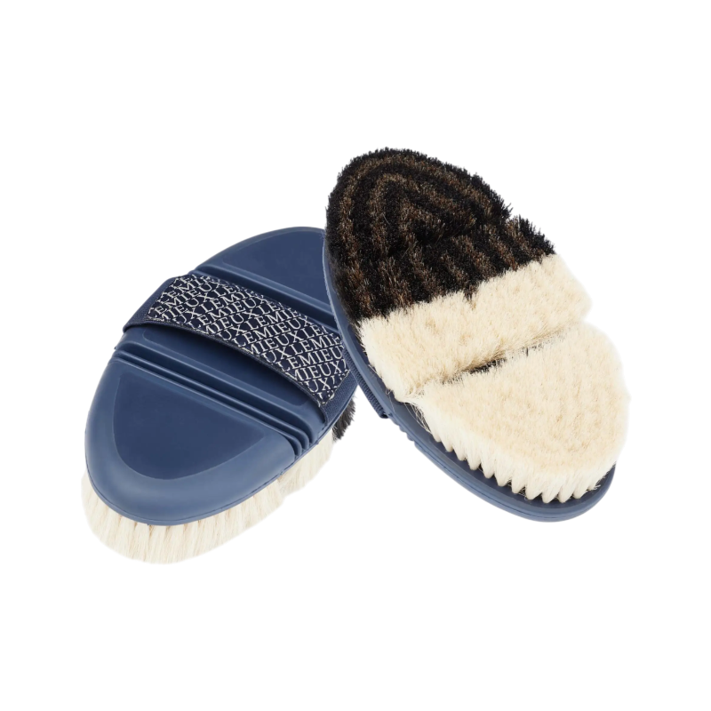 Lemieux - Brosse douce Flexi Half & Half  marine | - Ohlala