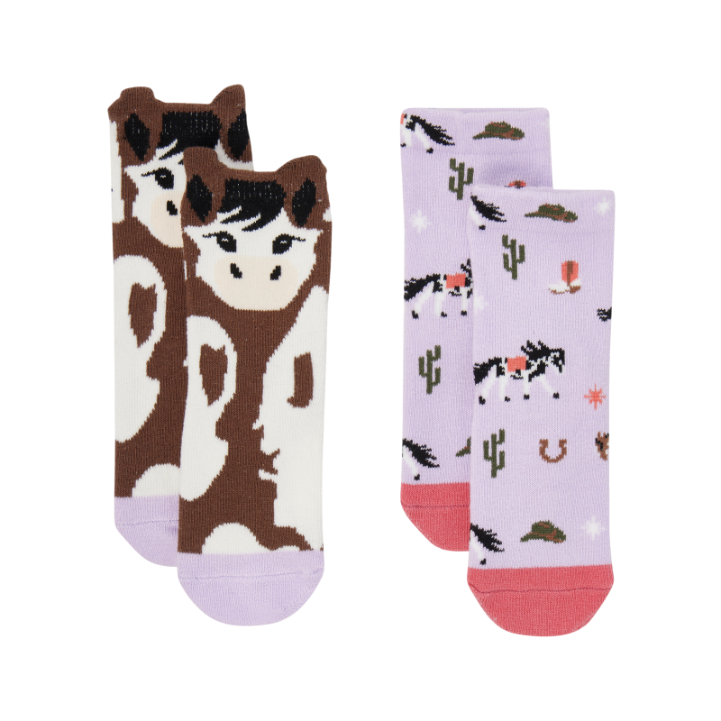 Lemieux - Chaussettes Mini Paint Pony lilac (x2)