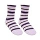 Lemieux - Chaussettes enfant Mini Fluffy Sabrina à rayures lilac | - Ohlala