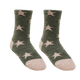 Lemieux - Chaussettes enfant Mini Fluffy Star almond | - Ohlala