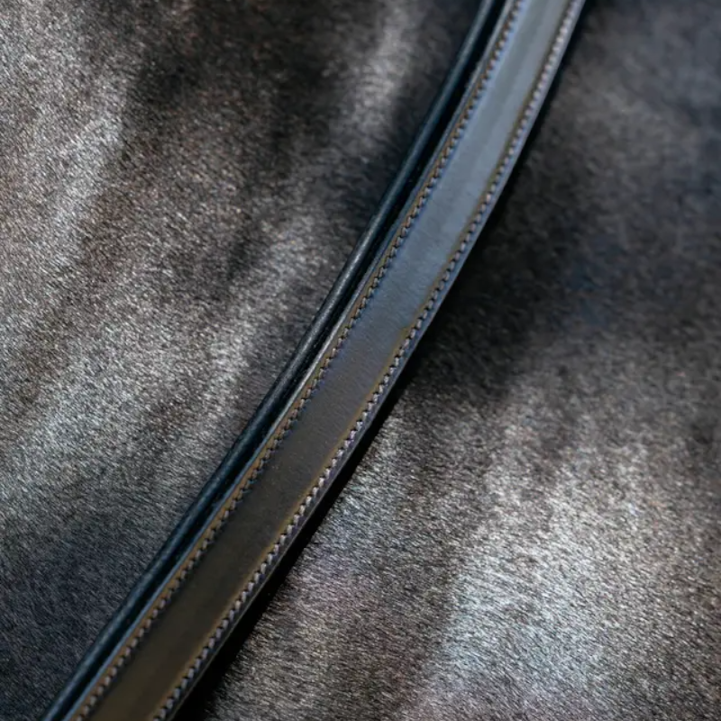 Lemieux - Collier d’encolure en cuir marron | - Ohlala