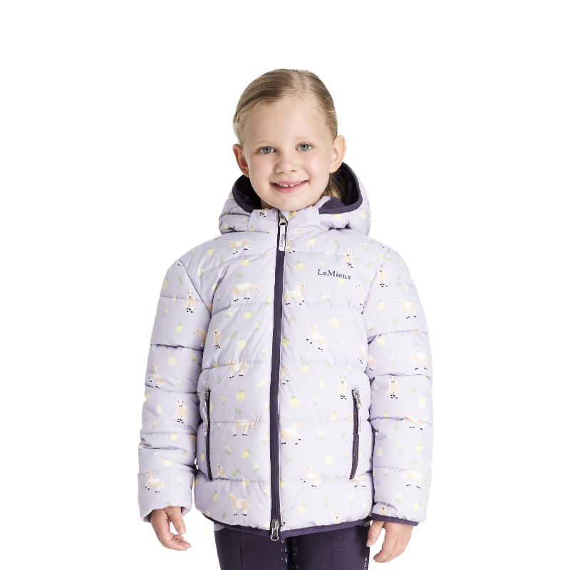 Lemieux - Doudoune enfant Mini imprimé Lilo lilac