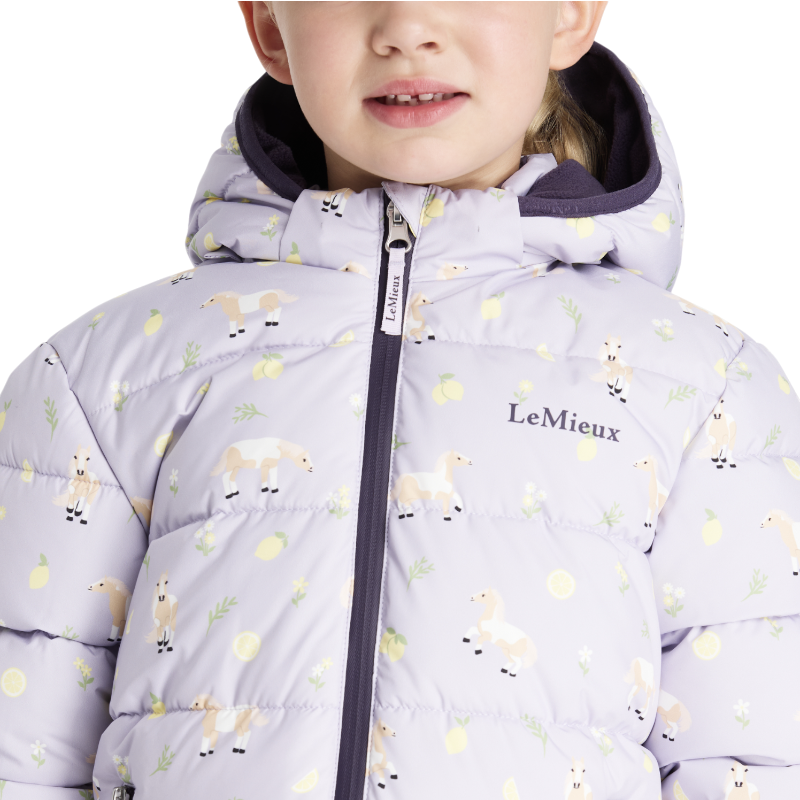 Lemieux - Doudoune enfant Mini imprimé Lilo lilac