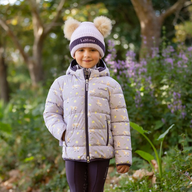 Lemieux - Doudoune enfant Mini imprimé Lilo lilac