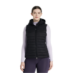 Lemieux - Rose mouwloze gewatteerde hoodie dames zwart | - Ohlala