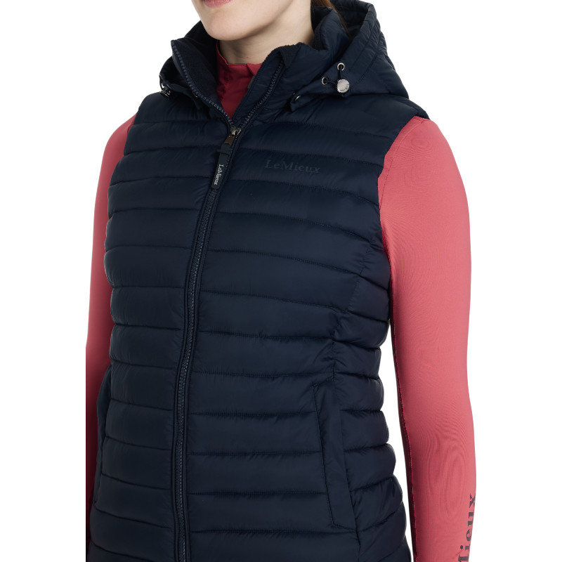 LeMieux - Doudoune sans manches femme Rose marine