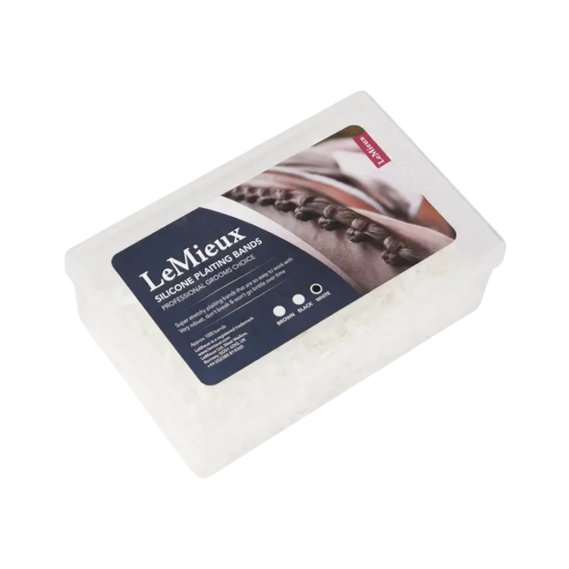 Lemieux - Élastiques silicone à pionter blanc | - Ohlala
