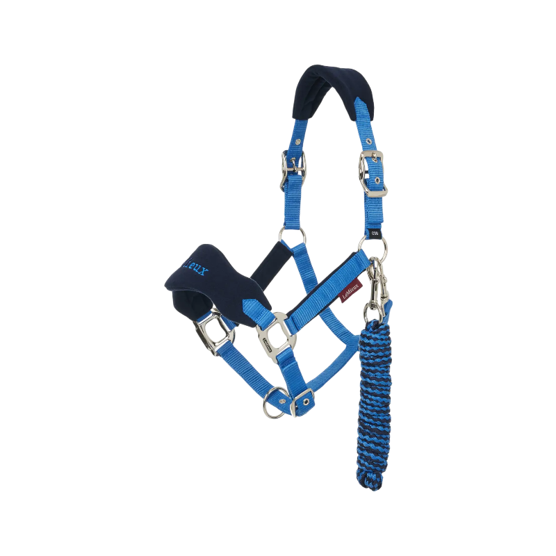 Lemieux - Ensemble licol + longe Vogue Benetton blue | - Ohlala