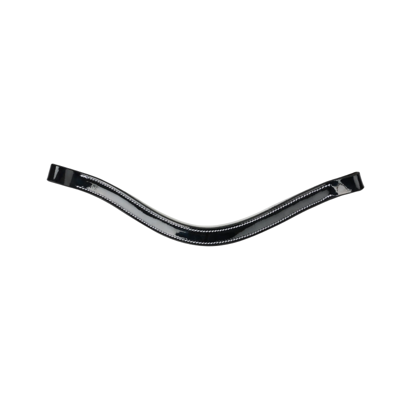 Lemieux - Frontal pour bridon de Hobby Horse Patent noir | - Ohlala