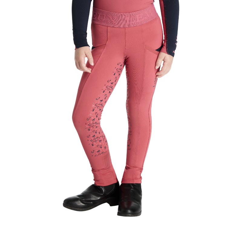 Lemieux - Legging d'équitation enfant Pull-on Mini cranberry