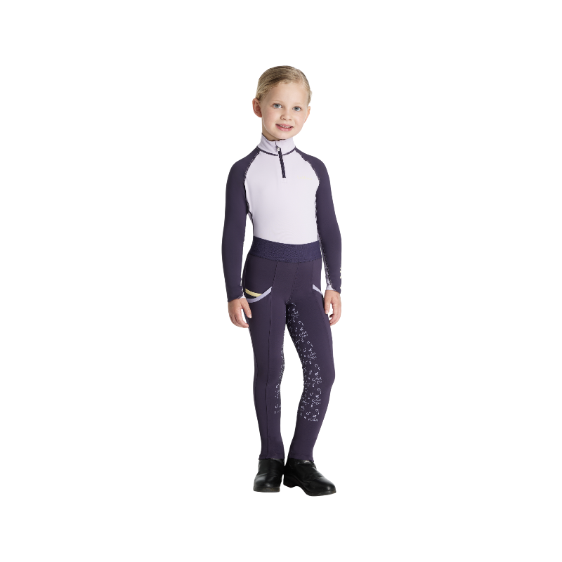 Lemieux - Legging d'équitation enfant Pull-on Mini juniper