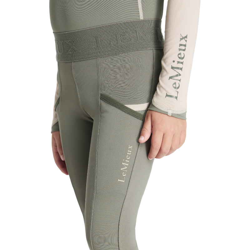 Lemieux - Legging d'équitation enfant Pull-on Mini rosemary