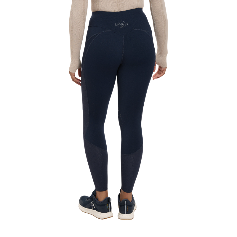 Lemieux - Legging d'équitation femme Mesh Lydia marine | - Ohlala