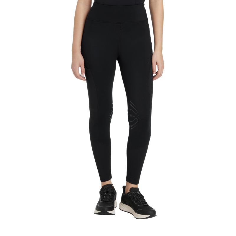 Lemieux - Legging d'équitation femme Mesh Lydia noir | - Ohlala