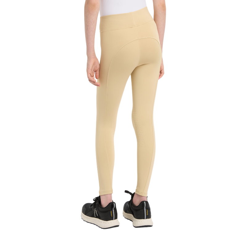 Lemieux - Legging d'équitation fille Pull-on Junior Young Rider beige