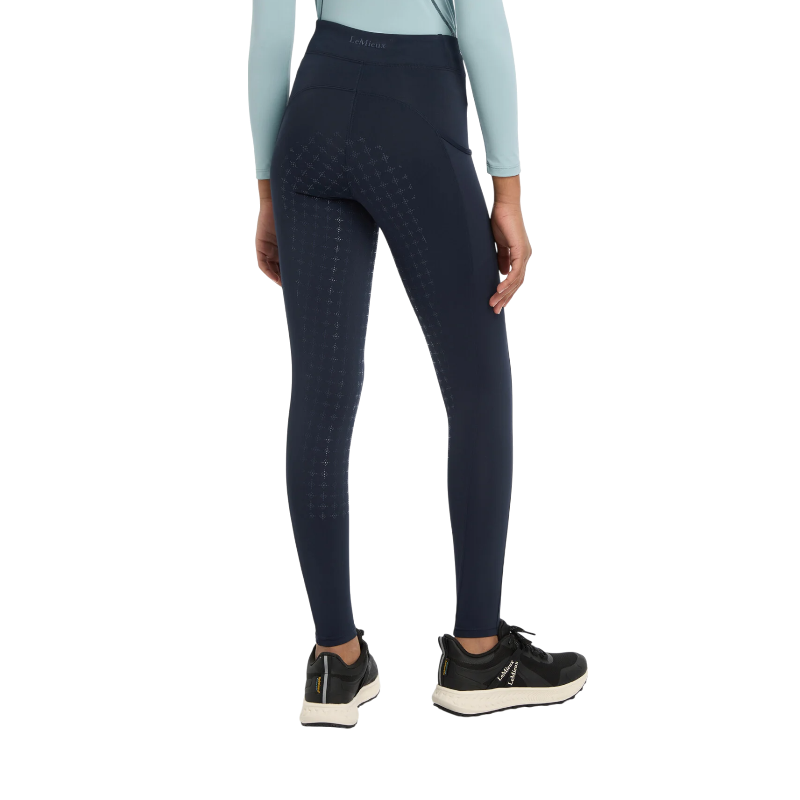 Lemieux - Legging d'équitation fille Pull-on Orla Young Rider marine