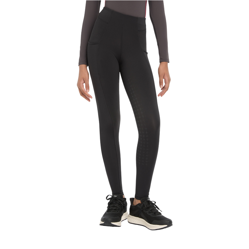Lemieux - Legging d'équitation fille Pull-on Orla Young Rider noir