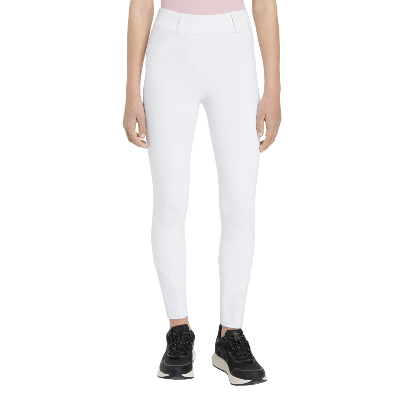 Lemieux - Legging d’équitation fille Remi Young Rider blanc