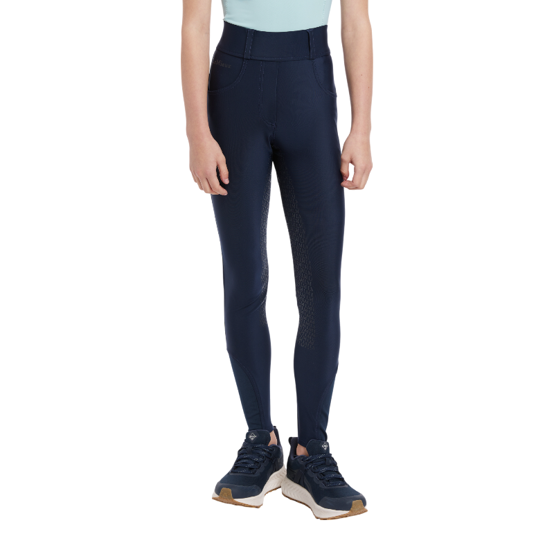 Lemieux - Legging d’équitation fille Remi Young Rider marine