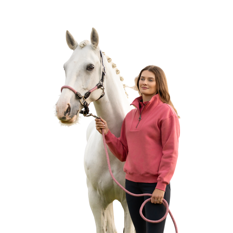 Lemieux - Licol pour chevaux Ropella cranberry