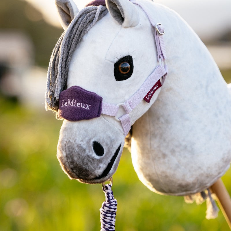 Lemieux - Longe et licol Vogue pour Hobby Horse lilac