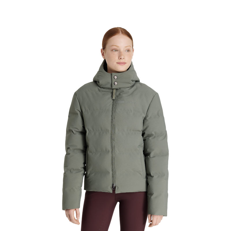 Lemieux - Manteau d’équitation imperméable enfant Young Rider Daisy rosemary