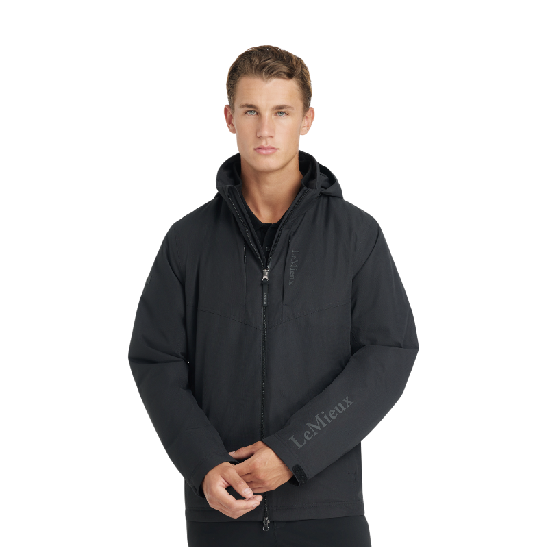 Lemieux - Manteau d’équitation imperméable homme Team noir