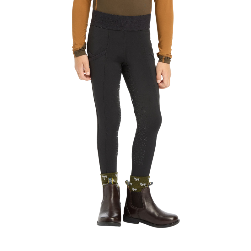 Lemieux - Pantalon d’équitation fille Mini noir