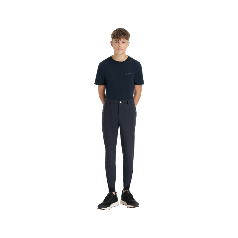 Lemieux - Pantalon d’équitation garçon Young Rider Boys Classique marine