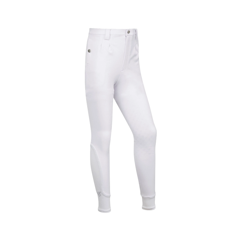 Lemieux - Pantalon d'équitation garçon Young blanc