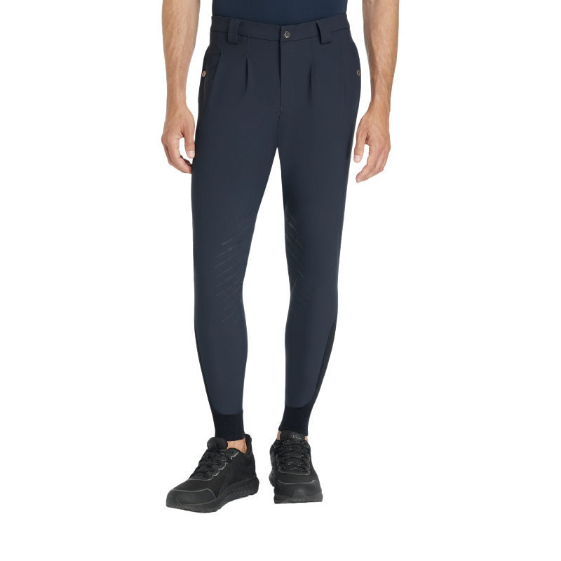 Lemieux - Pantalon d’équitation homme Classique Full Grip marine